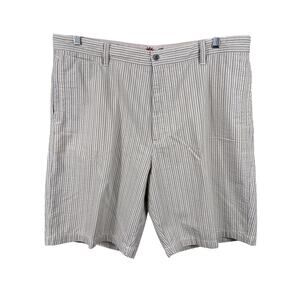 Tommy Bahama Chino Short Paradise Nation Men Size 38 Seersucker Striped Summer